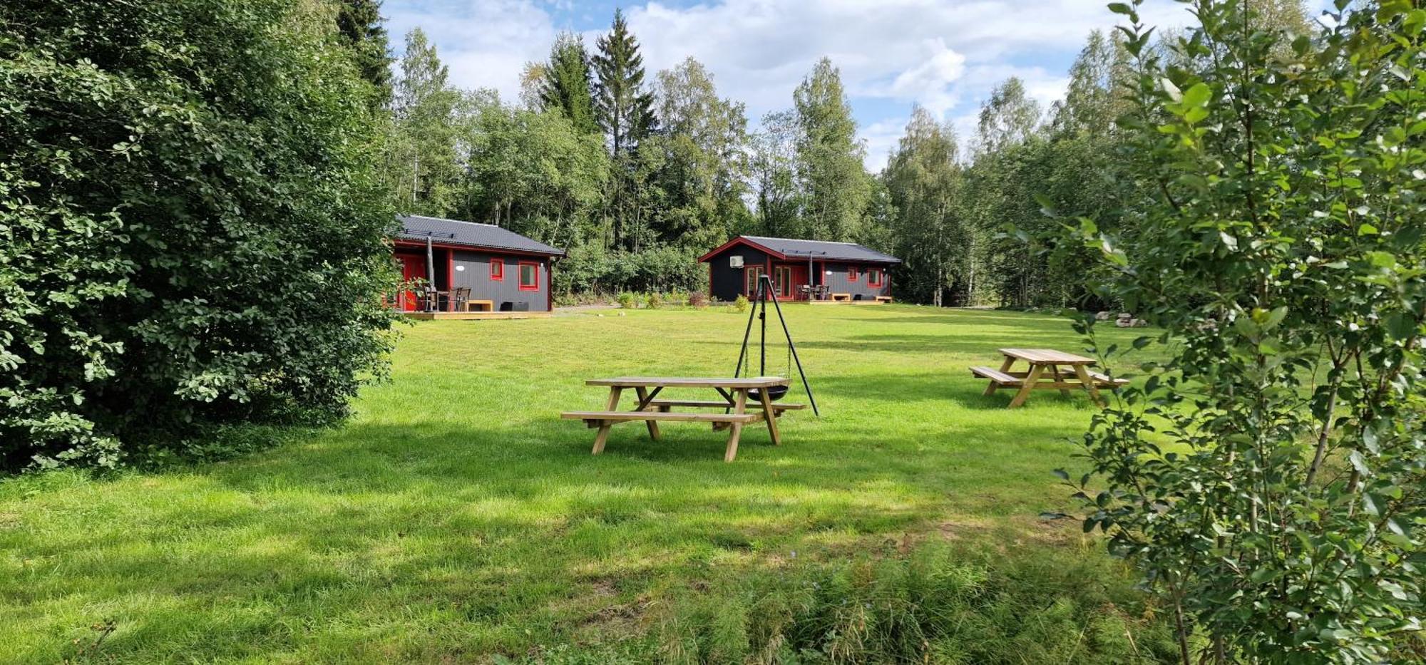 Nygard Cabins - Brandnew, Fully Equipped Home In Nature Sunne Exteriör bild
